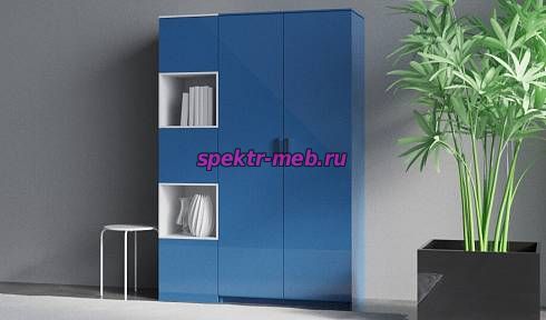 Шкаф распашной с пеналами Джаз-2.2