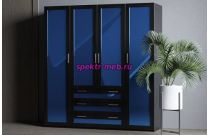 Шкаф распашной четырехдверный Блиц-4.3
