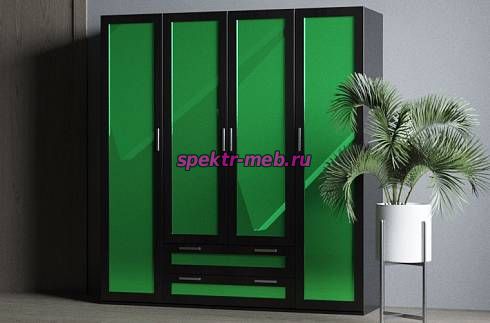 Шкаф распашной четырехдверный Блиц-4.2