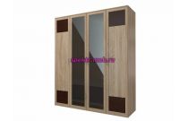 Распашной шкаф Kantri 04 комбинированный