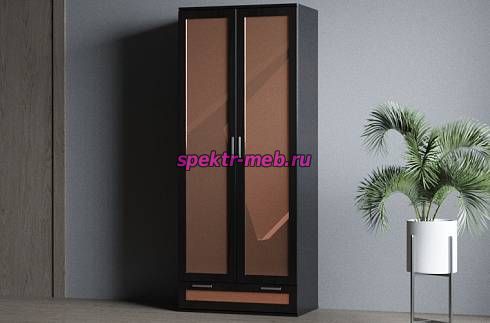 Шкаф распашной двухдверный Блиц-2.1