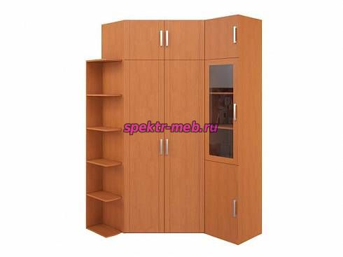 Шкаф угловой с антресолями Афина 14