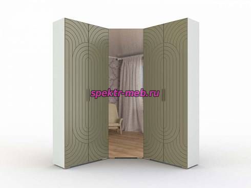 Шкаф угловой Ирис 2