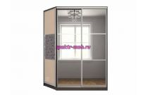 Шкаф-купе со скошенной дверью Аристократ 3