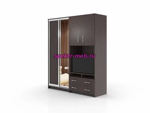 Шкаф-купе Раморе ТВ 124 Д