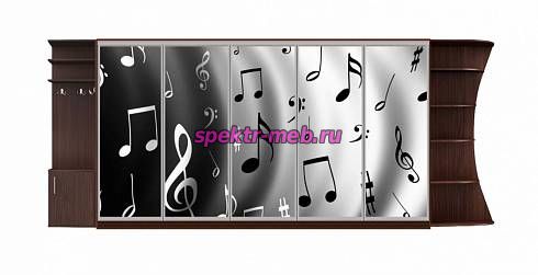 Шкаф-купе Музыка 10