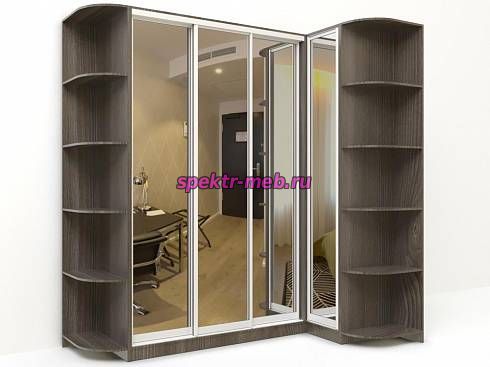 Угловой шкаф-купе Веро