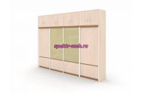 Шкаф купе с антресолью Эко 2