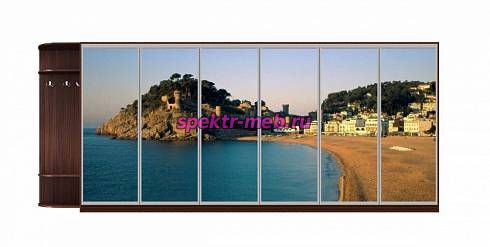 Шкаф-купе Морской берег 1