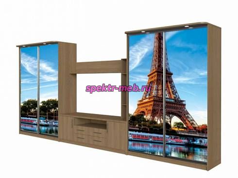 Шкаф-купе двойной Париж 9