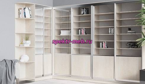 Книжный шкаф-купе Парма 3