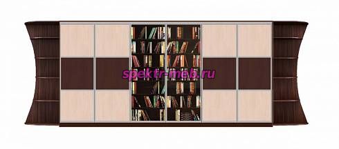 Кликните для увеличения изображения Шкаф-купе Библиотека У 6