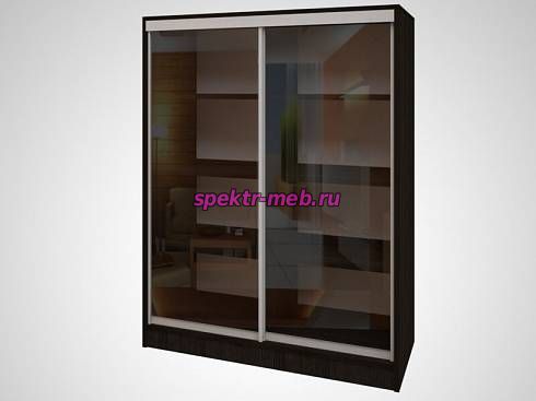 Кликните для увеличения изображения Книжный шкаф купе Дижон 1М