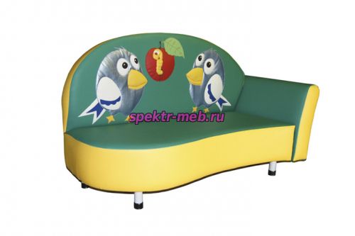 Тахта детская с аппликациями в ассортименте