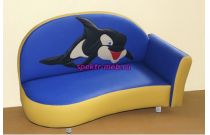 Тахта детская с аппликациями в ассортименте