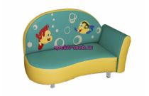 Тахта детская с аппликациями в ассортименте