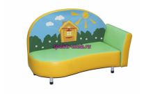 Тахта детская с аппликациями в ассортименте