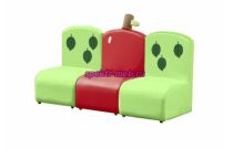 Диван детский 3-х модульный с аппликацией